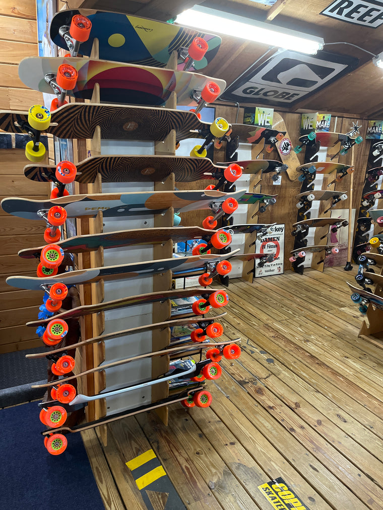 Loaded skateboards