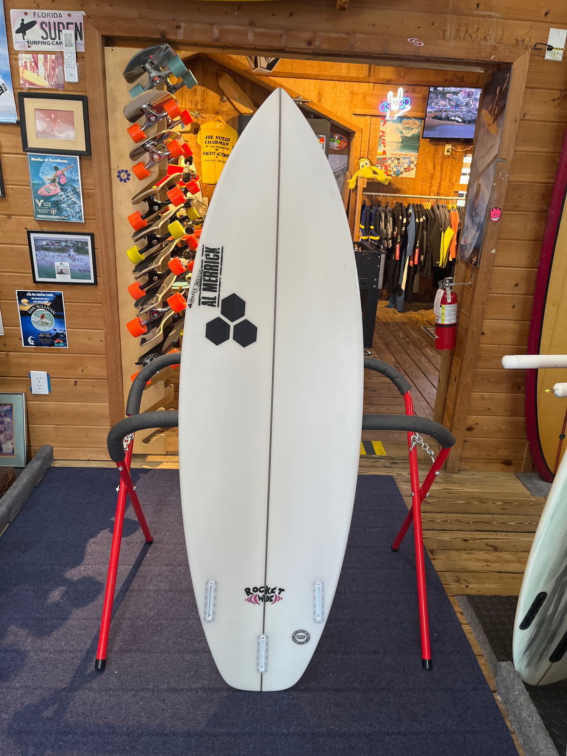 Channel Islands 5’ 8” Rocket Wide