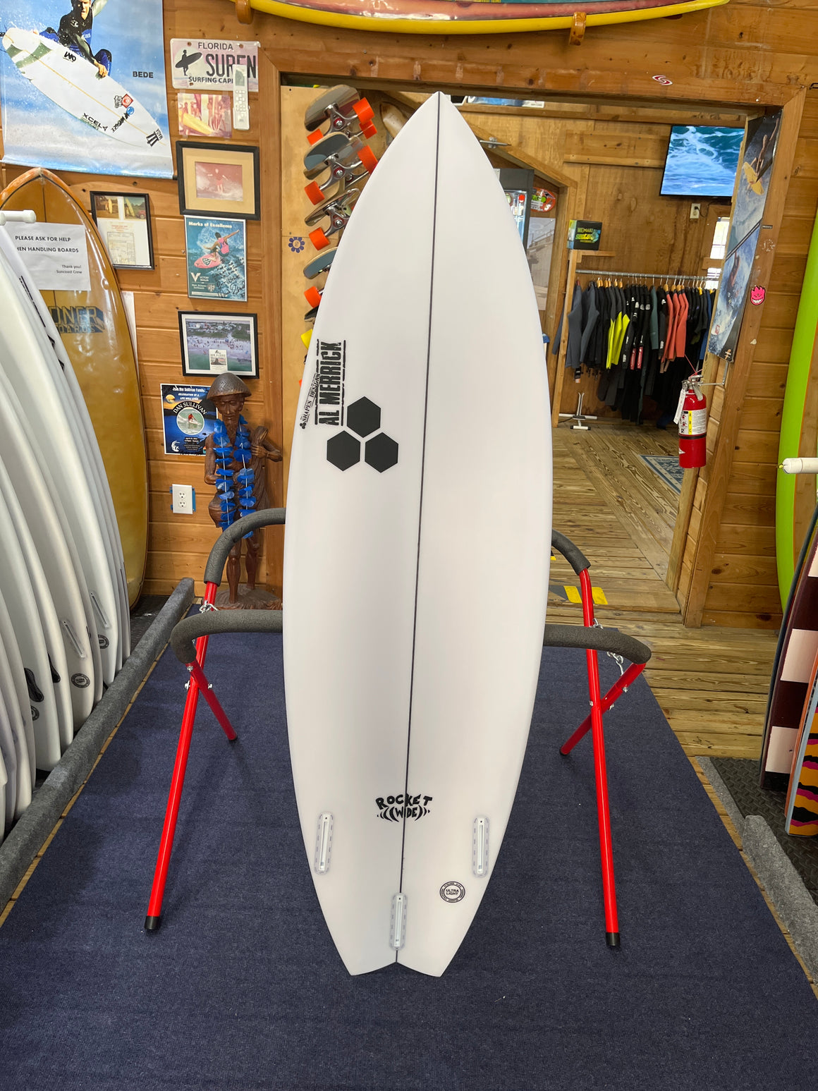 Channel Islands 5’10” Rocket Wide