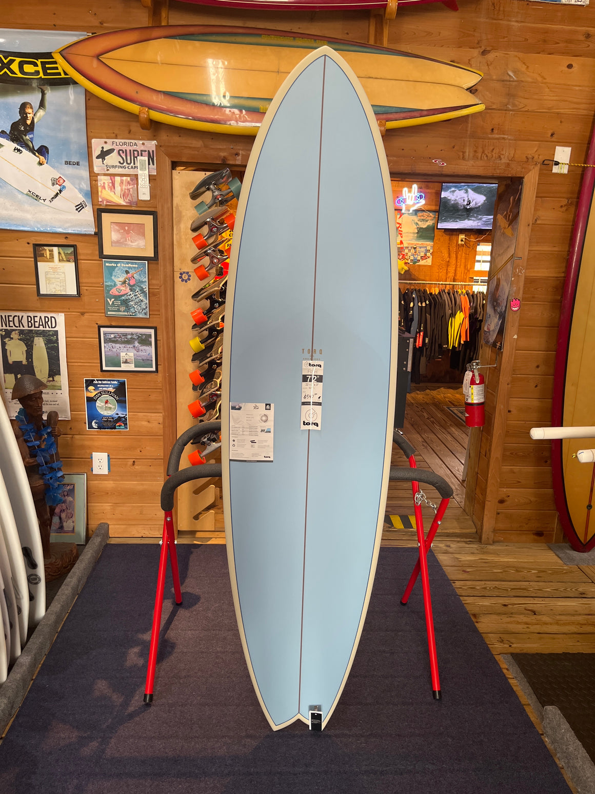 Torq 7’ 2”  Mod Fish
