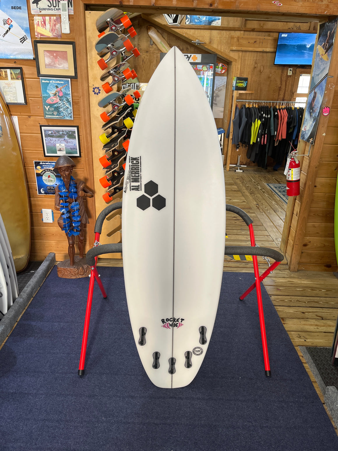 Channel Islands 5’6” Rocket Wide