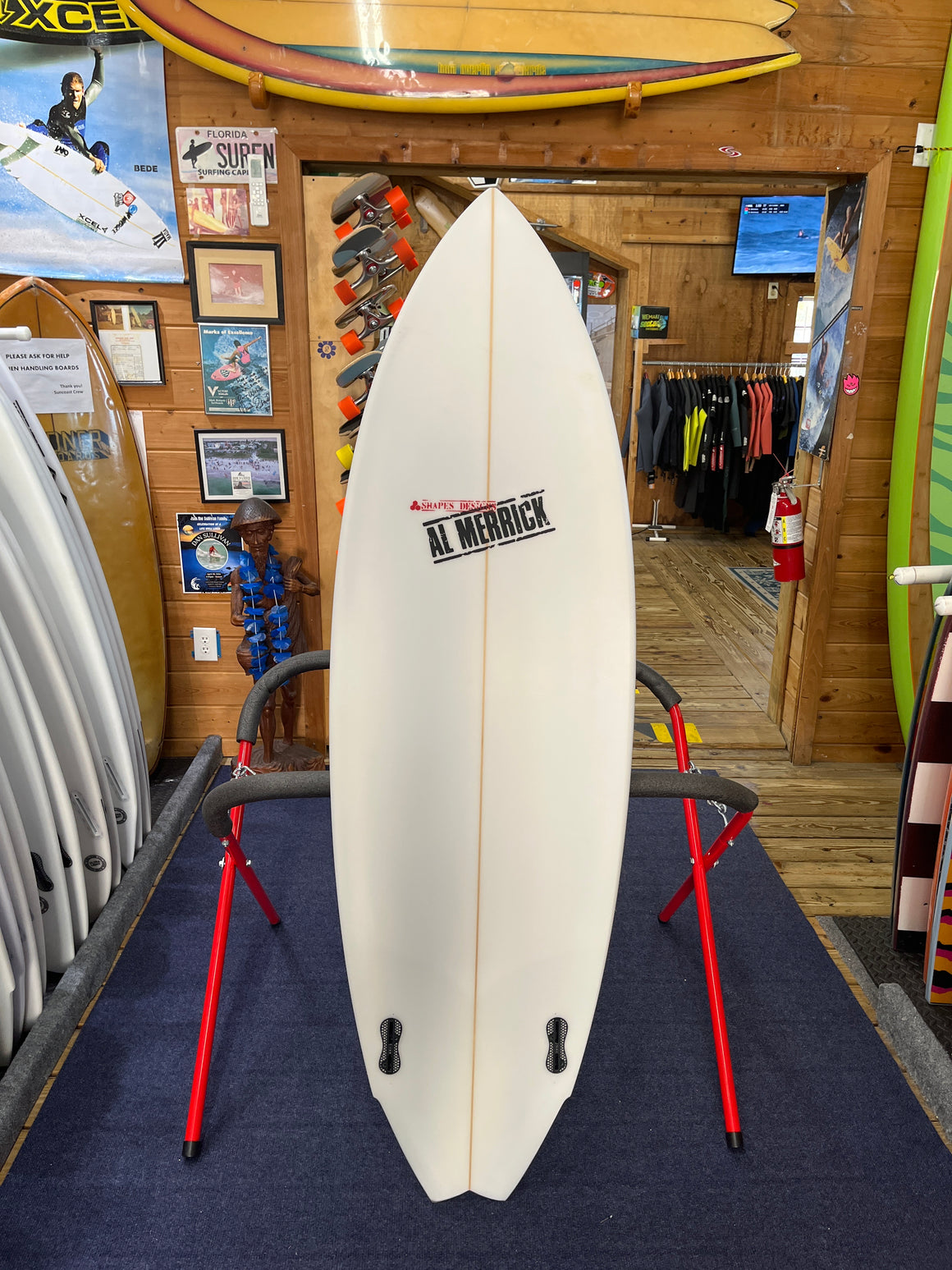 Channel Islands 5’10” Free Scrubber